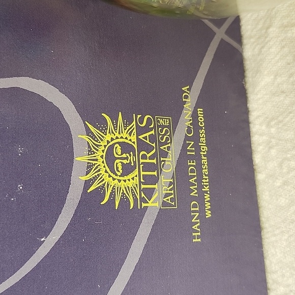 Kitras Art Glass Blown Glass Handmade in Canada Ornament - Picture 2 of 8